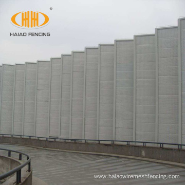 Anti noise wall panel noise absorbing fence